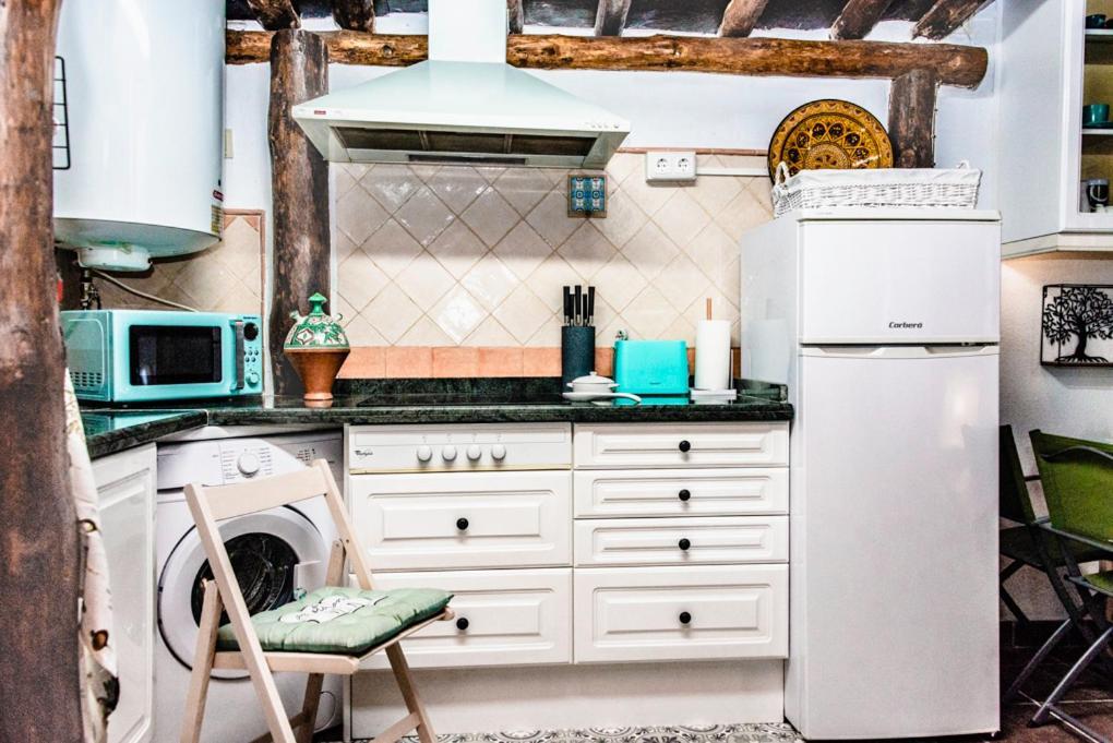 Apartament La Casita Del Arbol Blanco Bubión Zewnętrze zdjęcie